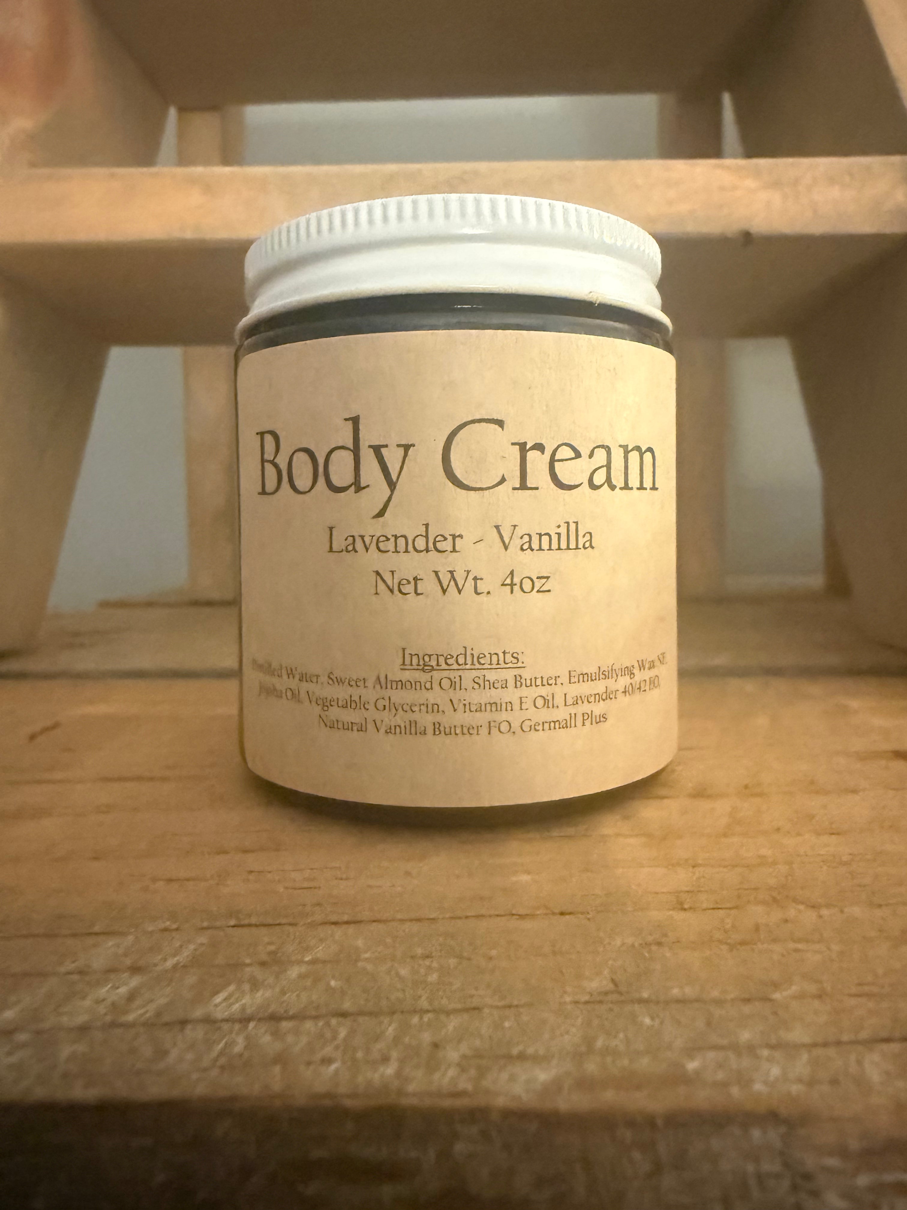 Lavender Vanilla Body Cream